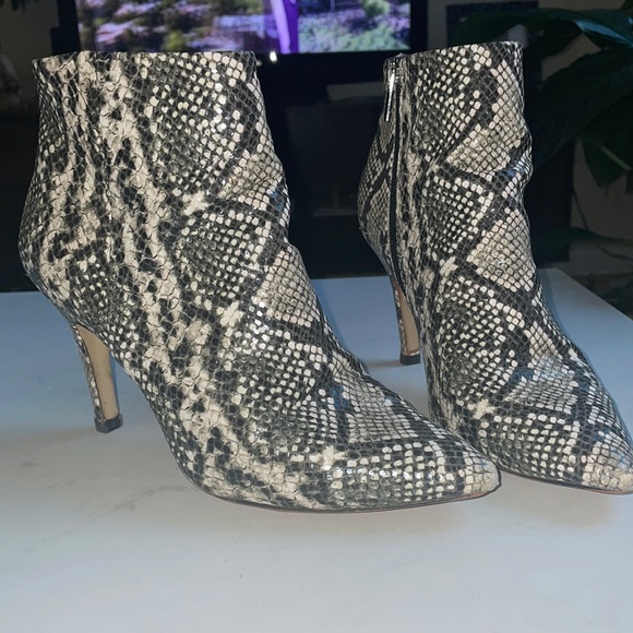 Design Lab Lord & Taylor Shoes - Lightly worn snake skin booties!